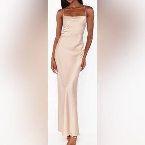 Show me your mumu Dani slip dress champagne medium